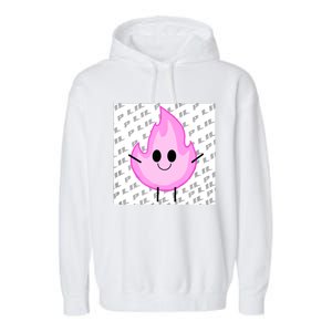 Lil P Flamito Merch Garment-Dyed Fleece Hoodie