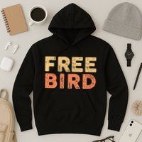 Lyriclyfe Popsocket F.R.E.E Bird By R.O.N.N.I.E Van Zant & A Collins Hoodie