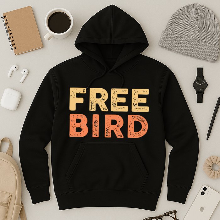 Lyriclyfe Popsocket F.R.E.E Bird By R.O.N.N.I.E Van Zant & A Collins Hoodie