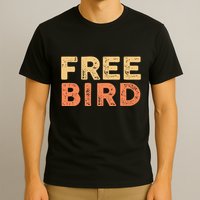 Lyriclyfe Popsocket F.R.E.E Bird By R.O.N.N.I.E Van Zant & A Collins T-Shirt