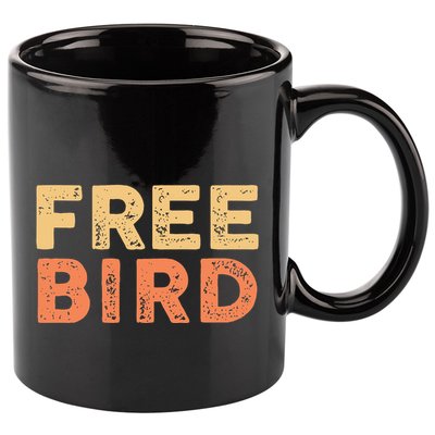 Lyriclyfe Popsocket F.R.E.E Bird By R.O.N.N.I.E Van Zant & A Collins 11oz C Handle Ceramic Mug