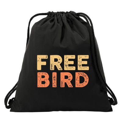 Lyriclyfe Popsocket F.R.E.E Bird By R.O.N.N.I.E Van Zant & A Collins Drawstring Bag