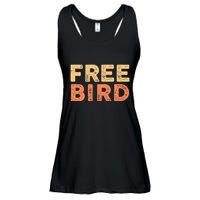 Lyriclyfe Popsocket F.R.E.E Bird By R.O.N.N.I.E Van Zant & A Collins Ladies Essential Flowy Tank