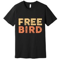 Lyriclyfe Popsocket F.R.E.E Bird By R.O.N.N.I.E Van Zant & A Collins Premium T-Shirt