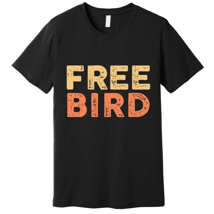 Lyriclyfe Popsocket F.R.E.E Bird By R.O.N.N.I.E Van Zant & A Collins Premium T-Shirt