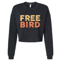 Lyriclyfe Popsocket F.R.E.E Bird By R.O.N.N.I.E Van Zant & A Collins Cropped Pullover Crew