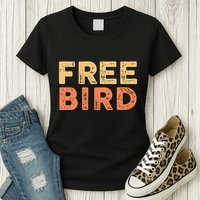 Lyriclyfe Popsocket F.R.E.E Bird By R.O.N.N.I.E Van Zant & A Collins Womens T-Shirt