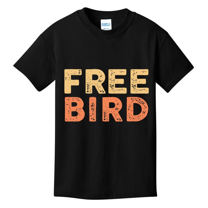 Lyriclyfe Popsocket F.R.E.E Bird By R.O.N.N.I.E Van Zant & A Collins Kids T-Shirt