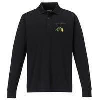 Limoncello Per Favore Performance Long Sleeve Polo