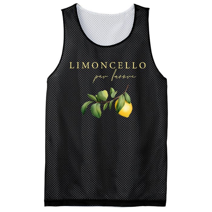 Limoncello Per Favore Mesh Reversible Basketball Jersey Tank