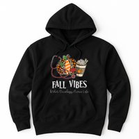 Leopard Pumpkin Fall Vibes And That Oncology Nurse Life Hoodie