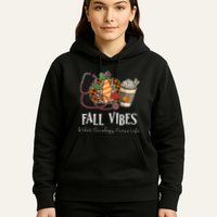 Leopard Pumpkin Fall Vibes And That Oncology Nurse Life Hoodie