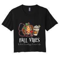 Leopard Pumpkin Fall Vibes And That Oncology Nurse Life Crop Top