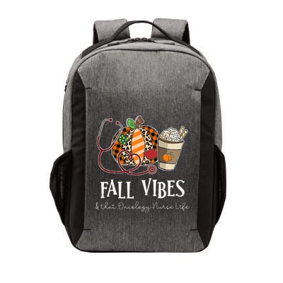 Leopard Pumpkin Fall Vibes And That Oncology Nurse Life Vector Backpack