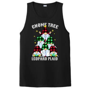 Leopard Plaid Gnome Christmas Tree PosiCharge Competitor Tank