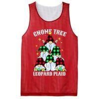Leopard Plaid Gnome Christmas Tree Mesh Reversible Basketball Jersey Tank