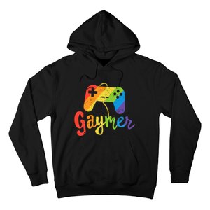 Lgbt Pride Gay Gamer Rainbow Flag Gift Hoodie