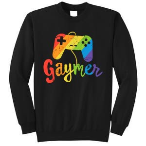 Lgbt Pride Gay Gamer Rainbow Flag Gift Sweatshirt