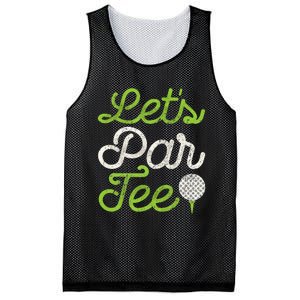 LetS Par Golf Player Golfer Dad Papa Mesh Reversible Basketball Jersey Tank