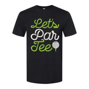 LetS Par Golf Player Golfer Dad Papa Softstyle CVC T-Shirt