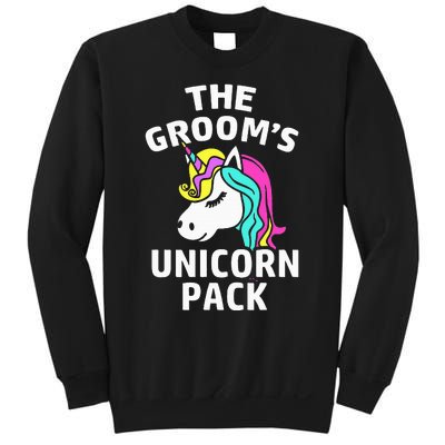 Lgbt Pride Gay Bachelor Party Unicorn Pack Engagement Sweatshirt