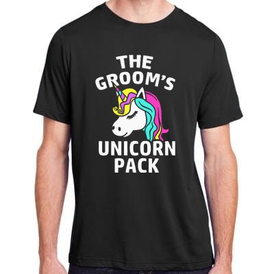 Lgbt Pride Gay Bachelor Party Unicorn Pack Engagement Adult ChromaSoft Performance T-Shirt