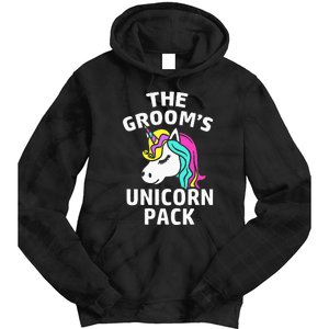 Lgbt Pride Gay Bachelor Party Unicorn Pack Engagement Tie Dye Hoodie