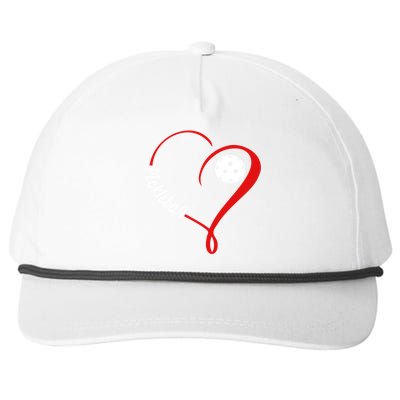 Love Pickleball Gift Snapback Five-Panel Rope Hat