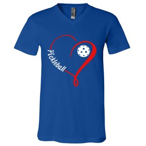 Love Pickleball Gift V-Neck T-Shirt