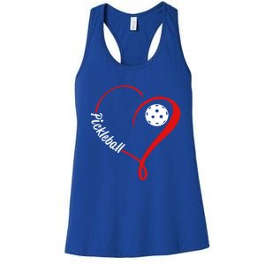 Love Pickleball Gift Women's Racerback Tank