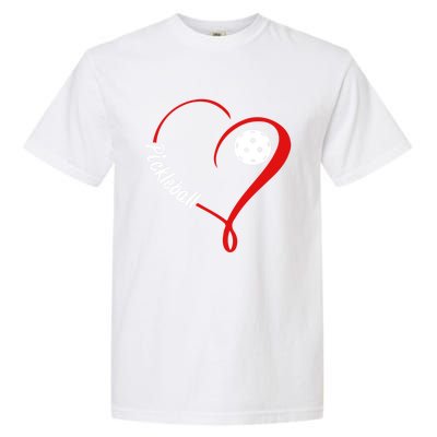 Love Pickleball Gift Garment-Dyed Heavyweight T-Shirt