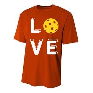 Love Pickleball (Gift) Performance Sprint T-Shirt