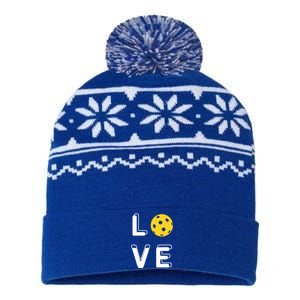 Love Pickleball (Gift) USA-Made Snowflake Beanie