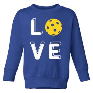 Love Pickleball (Gift) Toddler Sweatshirt