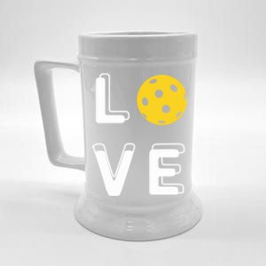 Love Pickleball (Gift) Beer Stein