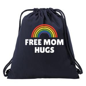 Lgbt Pride Gift Free Mom Hugs Gift Drawstring Bag