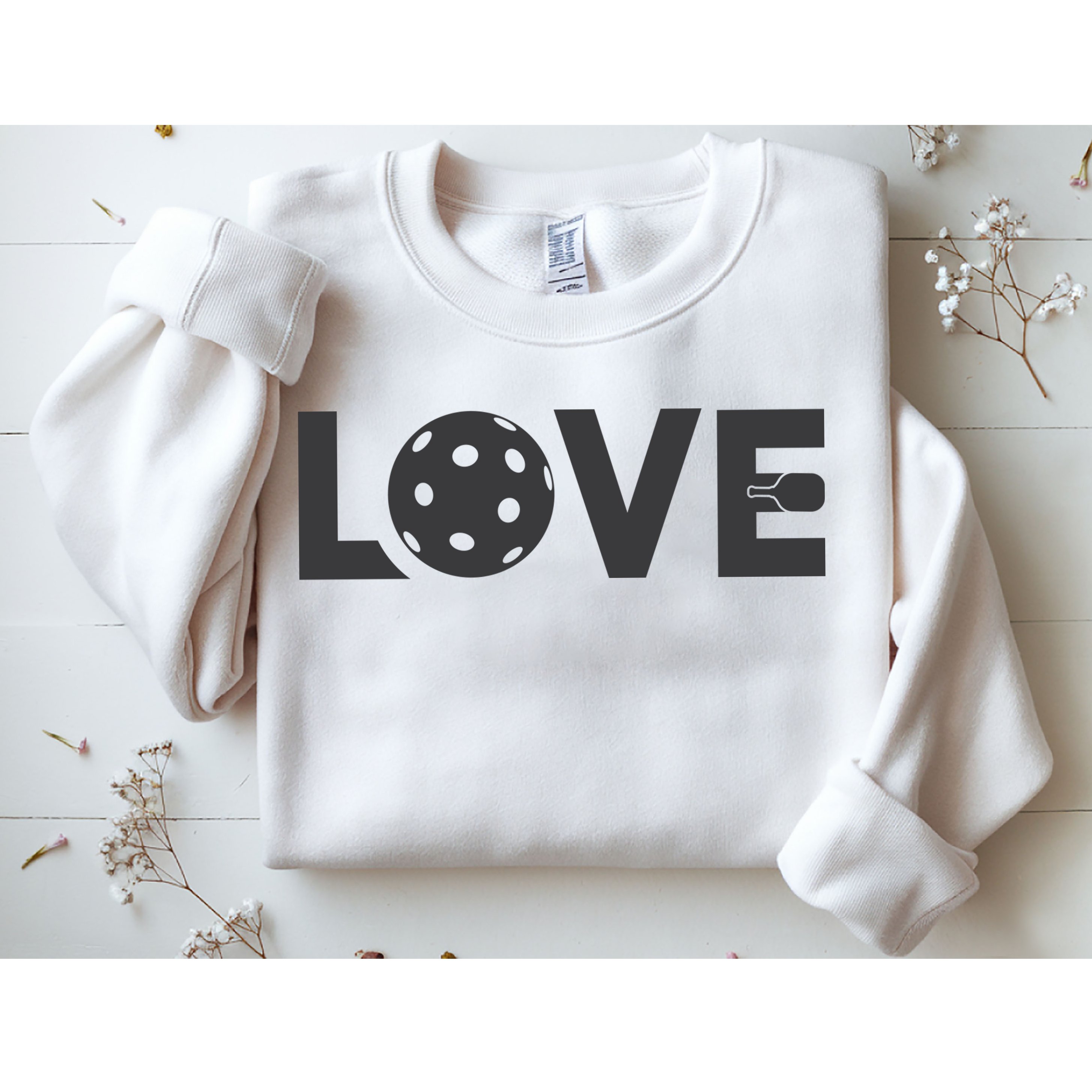 Love Pickleball Gift For Pickle Ball Player Sweatshirt