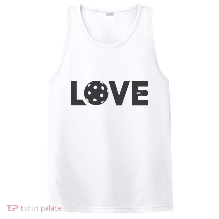 Love Pickleball Gift For Pickle Ball Player PosiCharge Competitor Tank