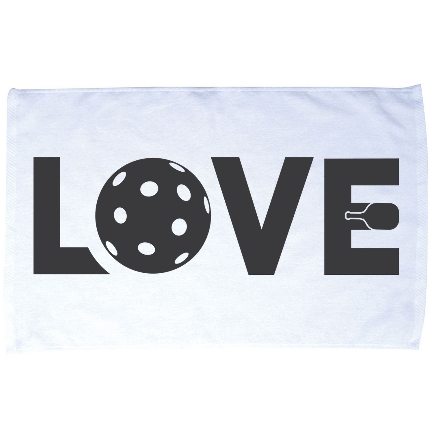 Love Pickleball Gift For Pickle Ball Player Microfiber Hand Towel