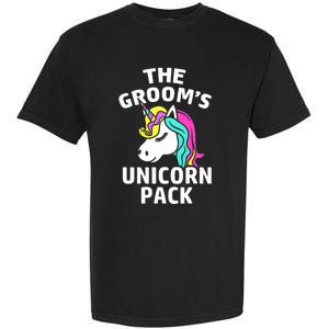 Lgbt Pride Gay Bachelor Party Unicorn Pack Engagement Garment-Dyed Heavyweight T-Shirt