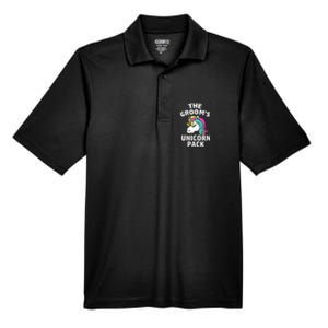 Lgbt Pride Gay Bachelor Party Unicorn Pack Engagement Men's Origin Performance Pique Polo