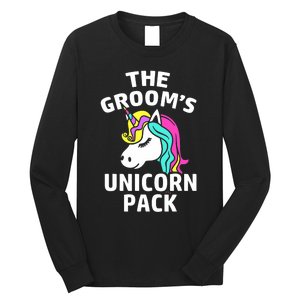 Lgbt Pride Gay Bachelor Party Unicorn Pack Engagement Long Sleeve Shirt