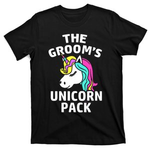 Lgbt Pride Gay Bachelor Party Unicorn Pack Engagement T-Shirt