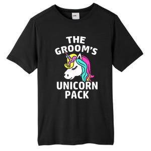 Lgbt Pride Gay Bachelor Party Unicorn Pack Engagement Tall Fusion ChromaSoft Performance T-Shirt