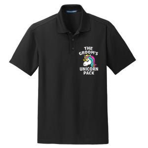 Lgbt Pride Gay Bachelor Party Unicorn Pack Engagement Dry Zone Grid Polo