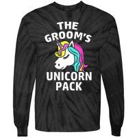 Lgbt Pride Gay Bachelor Party Unicorn Pack Engagement Tie-Dye Long Sleeve Shirt