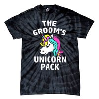 Lgbt Pride Gay Bachelor Party Unicorn Pack Engagement Tie-Dye T-Shirt