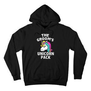 Lgbt Pride Gay Bachelor Party Unicorn Pack Engagement Tall Hoodie