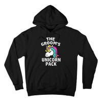 Lgbt Pride Gay Bachelor Party Unicorn Pack Engagement Tall Hoodie