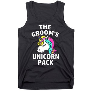 Lgbt Pride Gay Bachelor Party Unicorn Pack Engagement Tank Top